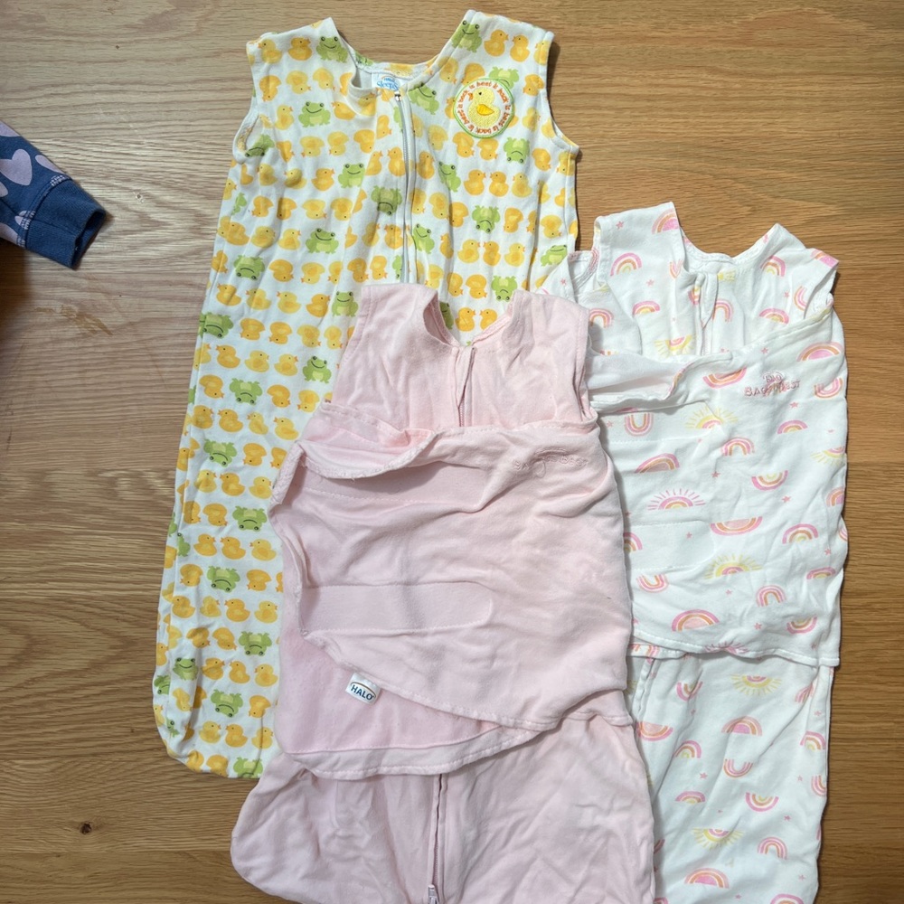 Set of Halo Sleepsacks size small and newborn